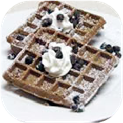 Waffle Iron Brownies