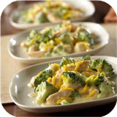 2-Step Skillet Chicken Broccoli Divan