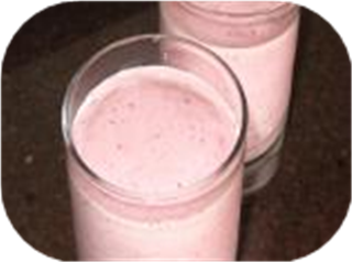 Strawberry and Orange Smoothie