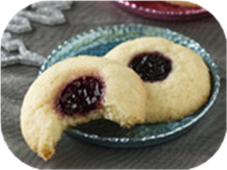 Butter and Jam Thumbprints