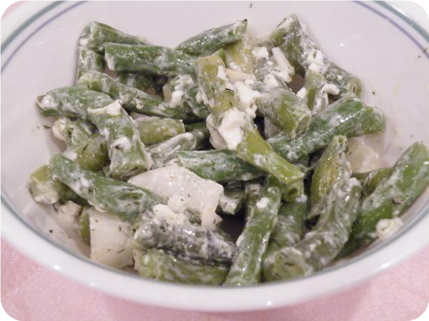 Green Bean &amp; Feta Salad