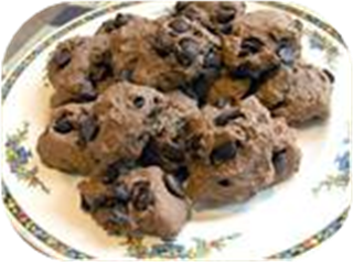 Chocolate Oat Bran Cookies With Chocolate Chips