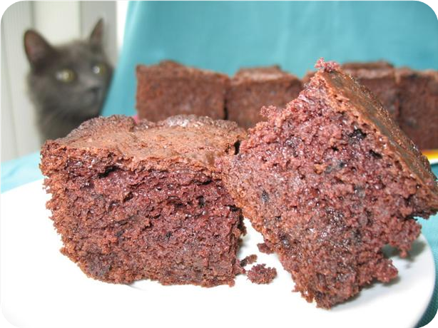Chocolate Sour Cream Fudge Snack Cake