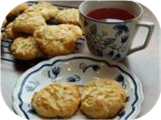 Simple Chinese Almond Cookies