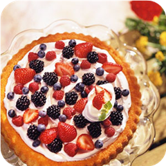 Berry trifle cake 