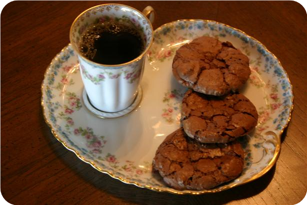 Chocolate Almond Macaroons