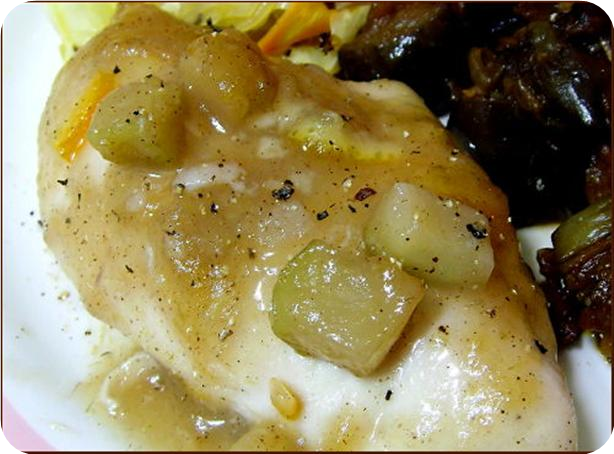 Applesauce Glazed Chicken