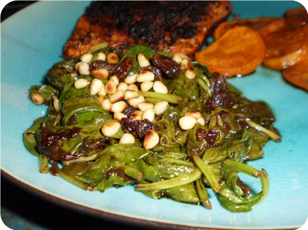 Easy Wilted Spinach Salad