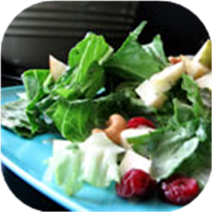 Winter Fruit Salad with Lemon Poppyseed Dressing