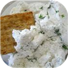 Garlic and Basil Goat Cheese