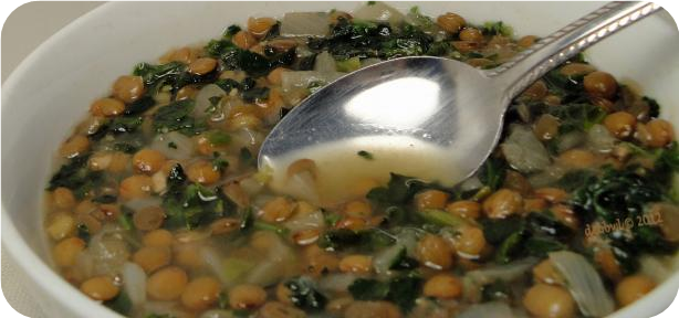 Lentil Spinach Soup