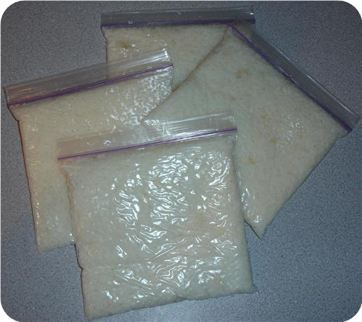 Plain Rice --  Make Ahead OAMC Throw It in the Freezer!!
