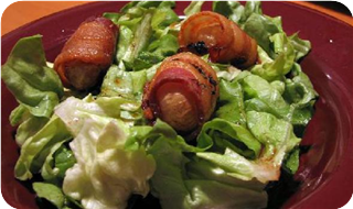 Bacon Wrapped Cipollini Salad