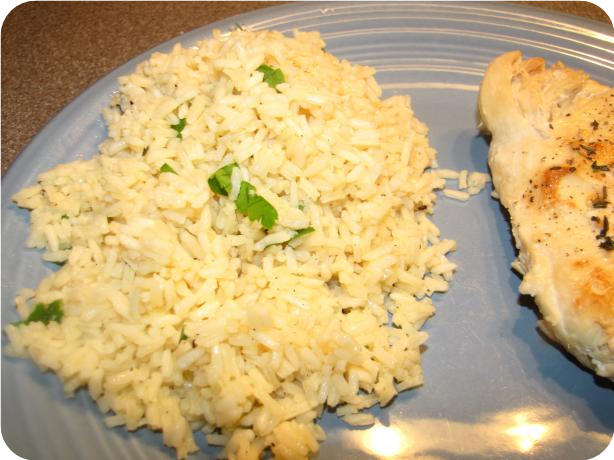 Lemon Parsley Rice