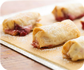 Cranberry Strudel Rolls