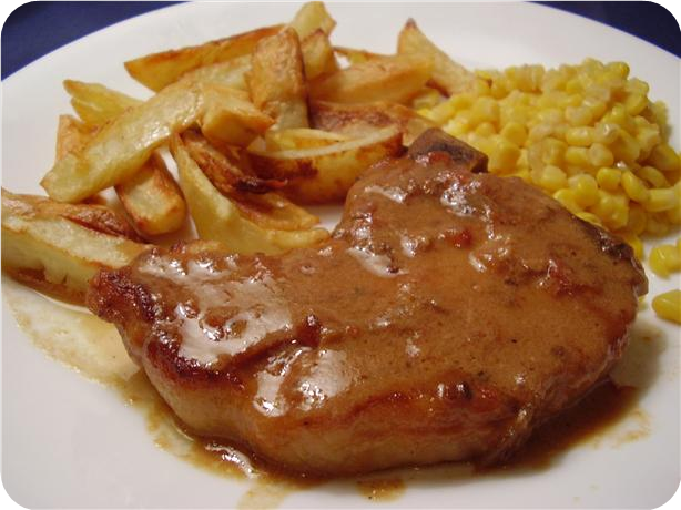 Barbecued Pork Chops