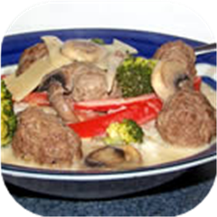 Green Curry Lamb Balls