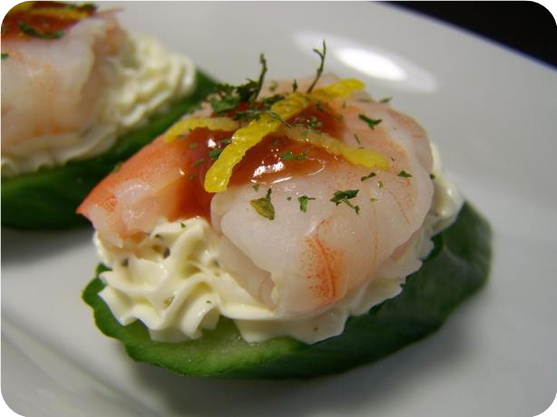 Smoke Salmon Rounds
