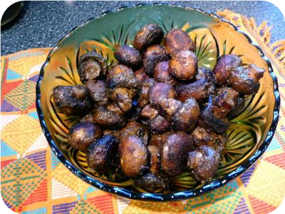 Spiced Mushrooms
