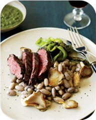 Hanger Steak with Charmoula