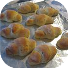 Sour Cream and Chive Rolls