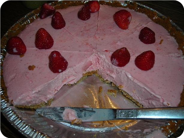 Strawberry Daiquiri Pie