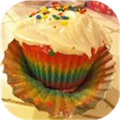 Rainbow Cupcakes