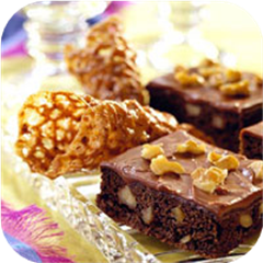 Irish coffee brownies 