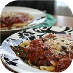 Penne with Vegan Arrabbiata Sauce