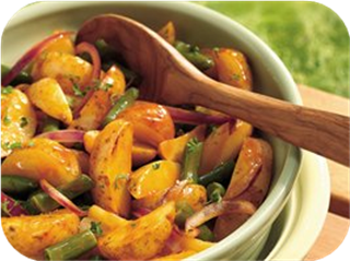 Grilled Potato-Green Bean Salad