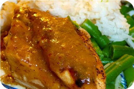 Apple-Orange Glazed Chicken for Two