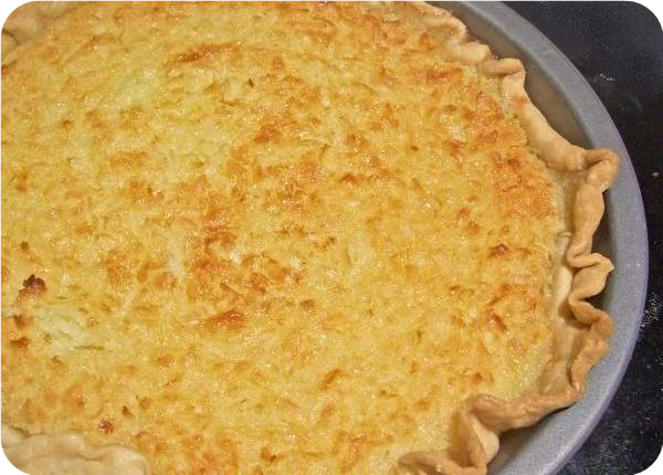 So Easy Coconut Pie