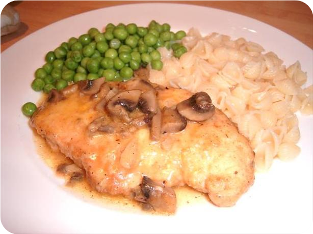 Special Chicken With Mushrooms