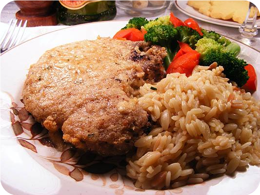 Parmesan Crusted Pork Chops