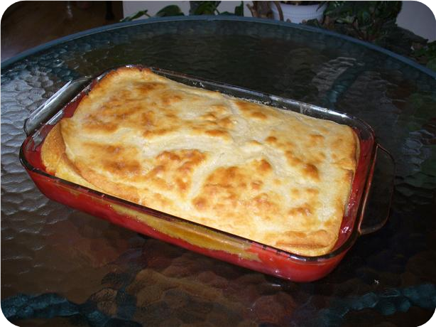 Cherry Coconut Cobbler