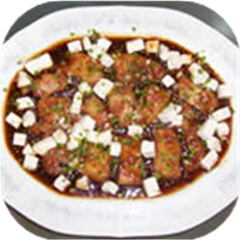 Chinese Steamed White Fish Fillet with Tofu (Cantonese Style)