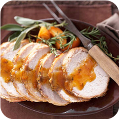 Herbed Apricot Pork Loin Roast