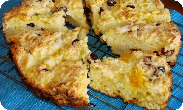 Orange-Cranberry Scones