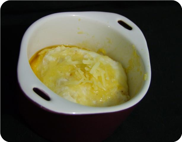 Cheese Souffl&eacute; Omelette (Coddled Eggs)