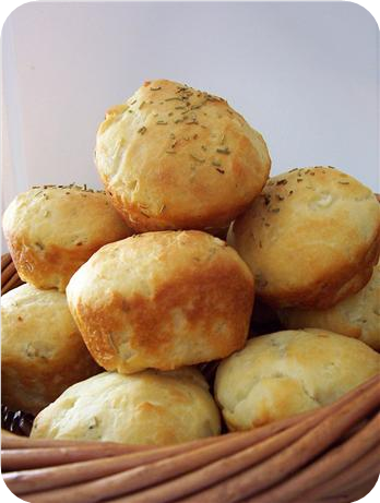 Rosemary Satin Dinner Rolls