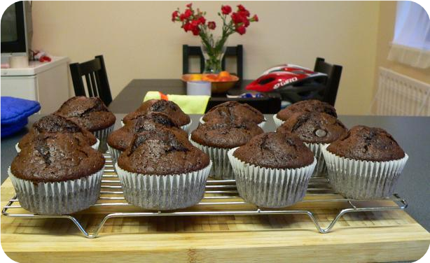 Hey Girls Chocolate Muffins