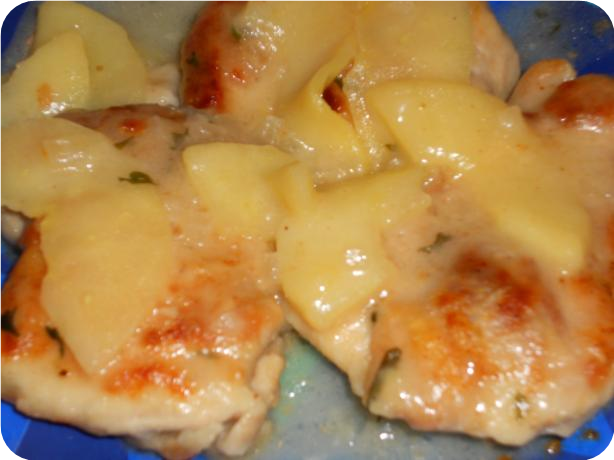 Chicken Normande