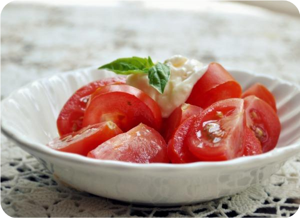 Tomatoes in Mayonnaise