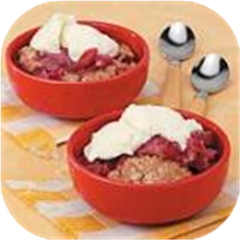 Rhubarb Crunch