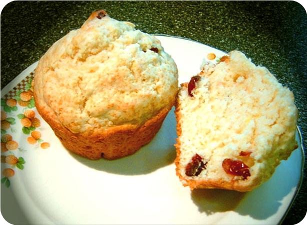 Coconut-Cranberry Muffins