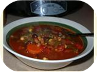 Pantry Clearing Chili Bean Soup