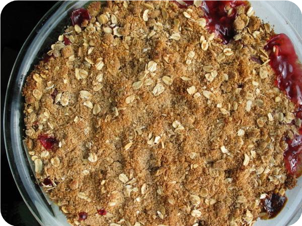Rhubarb Crisp