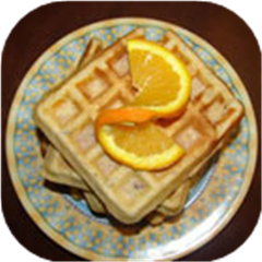 Nutty Pecan Waffles