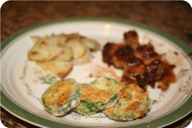 Baked Zucchini Coins