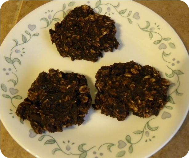 Very Low Cal Banana Oat Cookies